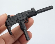 1/6 Scale MP40 UZI MP5 MP7 MP5SD5 HK53 MK18 Submachine Gun P Wood Material Foldable Design from Yunn