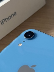 非常新 iPhone XR 256G 藍色 盒裝齊全 新竹縣竹北可面交
