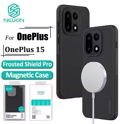 Nillkin Frosted Shield Pro Magnetic Case For OnePlus 15 13 13T ACE 6 5 Nord 5 Find X9 Pura 80 70 Mat