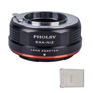 Lens Adapter Compatible with Exakta Mount Lens (Not Compatible with Topcon) Compatible with Nikon Z 