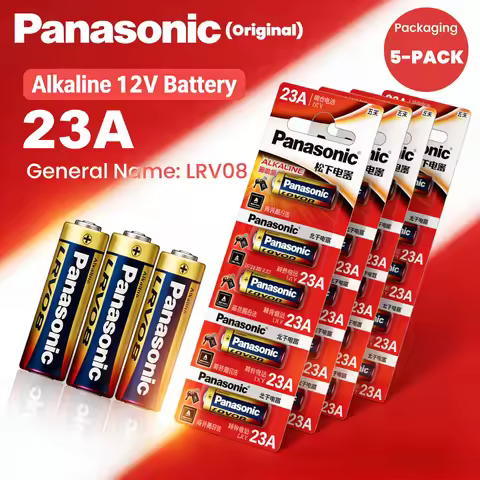23A 12V Alkaline Battery Replacement for L1028 21/23 A23 E23A K23A V23GA GP23A RV08 LRV08 Remote Con