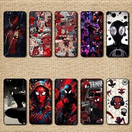 Fall protection cover for OPPO A1 R9S A83 F3 A77 2017 Spiderman Soft black phone case