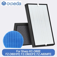 【High-quality】 For Sharp Fz-D60hfe Fz-D60dfe Fz-A60mfe Air Purifier Replacement Parts Hepa Activated