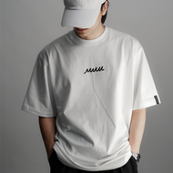 MUU T-SHIRT WHITE NUMERAL COLLECTION II เสื้อยืดทรง OVERSIZED เสื้อยืดโอเวอร์ไซส์ เสื้อยืดผู้ชาย เสื