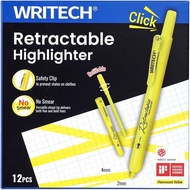 WRITECH Retractable Highlighter REFILL Only  / 12 Colors