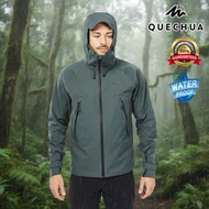 Men's Rain/Waterproof Jacket Model MH500 (Green) QUECHUA