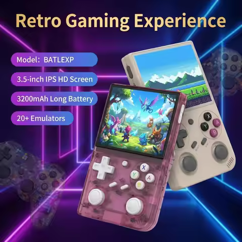 G350 Handheld Game Players 3.5 Inch 680*680 IPS Portable Mini Console Retro Video Game Consolas 3200