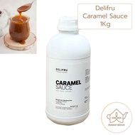 Delifru 1Kg - Caramel Sauce - Saos Karamel - Saus Caramel