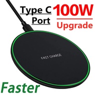 KEPHE USB C Fast 100W Wireless Charger For Huawei P30 Pro Xiaomi Mi 9 Samsung S10 S9 Qi 10W Quick Charge for iPhone 11 XS XR X 8