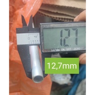 Aluminum pipe OD 12.7mm 1/ 2 inch x ID 10.7mm t6-6061 per CM