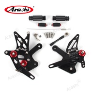 Arashi V1.0 CNC Adjustable Rearset Footrest For KAWASAKI ZX25R ZX-25R 2021 2022 2023 2024 2025 Foot 