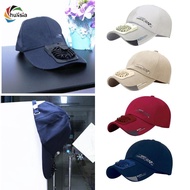 [chulisia] Baseball  with Fan USB  Outdoor Sun Hat ,The Cooling Fan for Golf Baseball