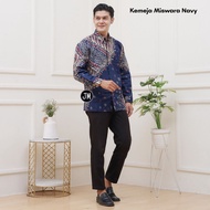 Atasan Batik Baju Tunik Kemeja Couple Modern Jumbo Busui Seragam Nikahan Motif Miswara