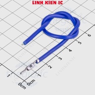 [10 Pieces]- Single Head Cos Male Wire 5557-5558 4.2mm 20AWG Length 20cm Blue Linhkien IC