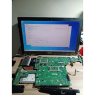 [Disassemble - tested] mainboard, laptop screen msi ge60 2pc I7 Gen 4, removable card ZIN not repair