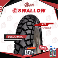SWALLOW TIRES Tubeless Dual Sport 90-90X19 w/ FREE Tire Sealant