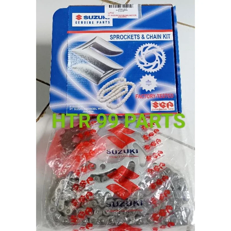 Gear Set Gir Smash Shogun New Old 110 125 Gir Set Plus Rantai SunStar