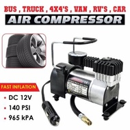 100PSI 12V Multi-Use Heavy Duty Air Compressor Pump Electric Tire/Pam Tayar
