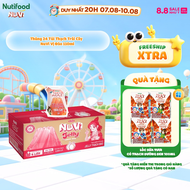 Thùng 24 Túi Thạch Trái Cây NuVi Vị Đào 110ml