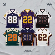 FORCEFIT Jersey Series Number Unisex Jersey Drx Full Printing Rugby Jersey Streetwear