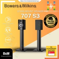 BOWERS &amp; WILKINS B&amp;W 707 S3 BOOKSHELF SPEAKERS (EXPERIENCE THE TRUE SOUND NOW) IN-STOCK | PRICE BEAT GUARANTEED)