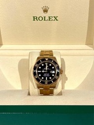 99%NEW二手ROLEX SUBMARINER DATE 41MM 126618LN 18K黃金黑水鬼 #勞力士手錶