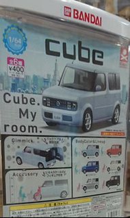 日產 Nissan Cube Z11 模型扭蛋