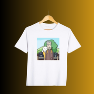 Áo thun bé trai bé gái mẫu Thỏ 7 màu dễ thương áo thun Ông Năm-kèm huy hiệu