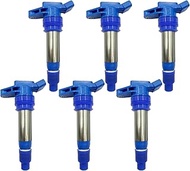 HLZPRODUCT Performance Ignition Coil Packs Set Of 6 Compatible With LR LR2 Volvo S60 S80 V70 XC60 XC