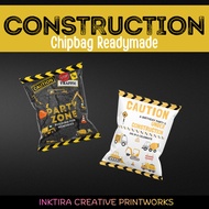 [READYMADE] Party Chip Bag / Goodies Gift Bag / Birthday Goodies Pack | Theme Construction