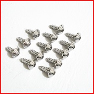 ∇ ✈ ☑ Yamaha Nmax Fairing Fasteners Screws - 13-Pcs Gold/Silver Set
