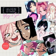ALIEN STAGE - MiziSua Photocard Set [650GSM]- ALNST [UNOFFICIAL/FANMADE]
