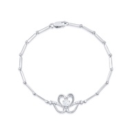 Lee Hwa Jewellery The One 18K White Gold Bracelet with Destinée Diamond