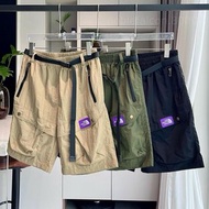 TNF Purple Label 刺繡工裝機能五分短褲