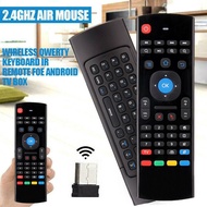 MX3 2.4G Wireless Air Mouse Keyboard with Smart Remote Control for Android TV Box Mini PC TV