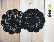 MAGO Handmade Crochet Cotton lace Decorations， lace doilies， Classic Style ，placemats， vase mat ，vas