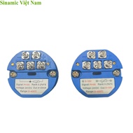 PT100 signal converter 0-400 to 4-20mA and 0-10V