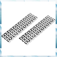 [W F S B] 2Pcs Stainless Steel Sand Ladders Board for  SCX10 -4 D90 1/10 RC Crawler Car