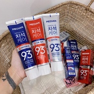 ️ Median 93% Korean whitening toothpaste