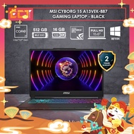 MSI Cyborg 15 A13VEK-887 Gaming Laptop (i7-13620H 4.90GHz,16GB D5,512GB SSD,RTX4050 6GB,15.6" FHD 14