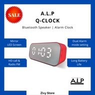 ALP Q-clock Bluetooth Speaker Alarm Clock micro USB digital clock home speaker home living style ikea home audio speaker