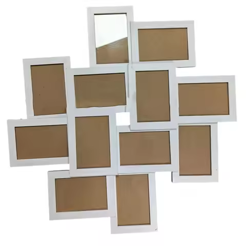 Set Of 12 Frames 4x6 Photo Frames Family Gatherings Elegant Wall Display Multi-layered Collage Desig