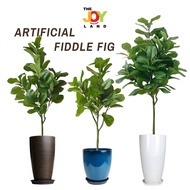 Fiddle Fig Premium Faux Plant Artificial Plant Maintenance-Free Home & Office Green Decor