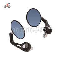 Cermin Cermin Ubahsuai Motosikal GV300 Aluminium Penuh Aloi Hendal Sudut Boleh Laras Membalikkan Ant