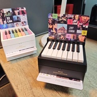 Piano Desk Calendar Can Play Piano Desk Calendar Jay Jay Chou Piano Desk Calendar 2024 Calendar Can Play Sound Small Piano Concert Peripherals