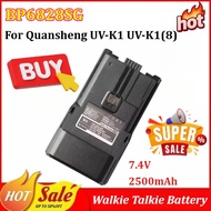 New BP9614SD BP6828SG 7.4V 1400mAh/2500mAh Walkie Talkie Battery for Quansheng UV-K1 UV-K1(8) Replac