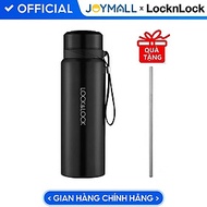 Bình Giữ Nhiệt 800ml Lock&Lock Vacuum Bottle LHC6180 - Hàng Chính Hãng, Bằng Thép Không Gỉ, Có Lưới 
