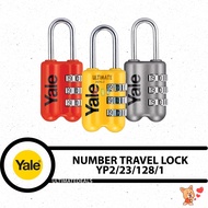Yale® YP2/23/128/1 Handy Number Travel Lock