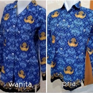 Korpri Batik Shirts for Men and Women, Korpri Batik Shirts for Women, Korpri Shirts for Men