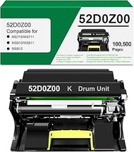 Verabeenix 52D0Z00 Remanufactured Drum Unit Compatible for Lexmark 52D0Z00 520Z for MS710n MS810dn M